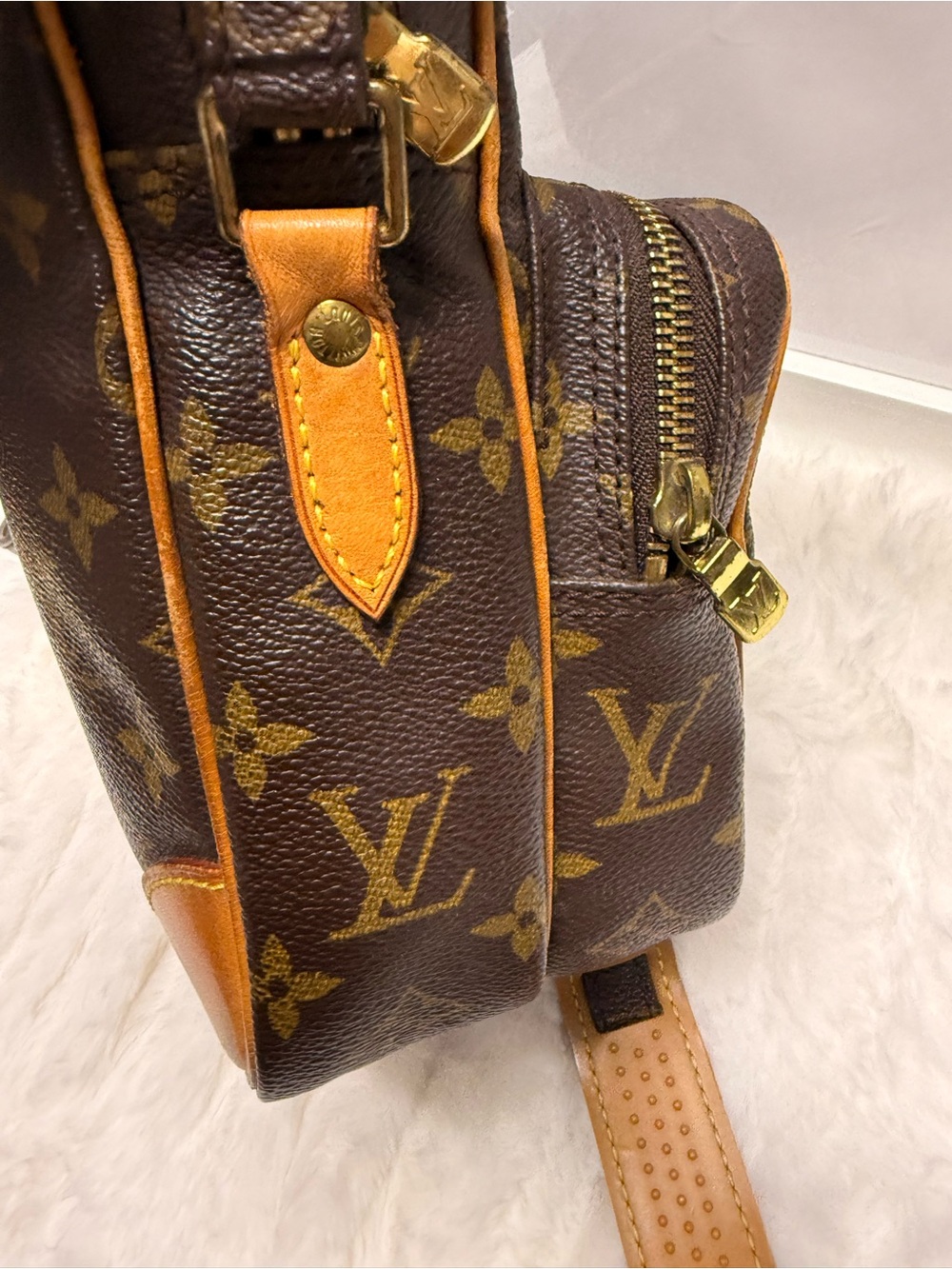 LOUIS VUITTON-SD0051 Amazon Crossbody Monogram Canvas - Picture 7 of 12